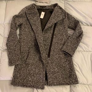 NWT Banana Republic Fleece Sweater Coat